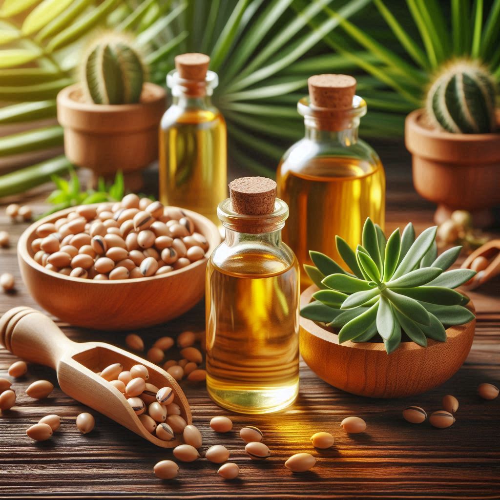 زيت الجوجوبا للشعر